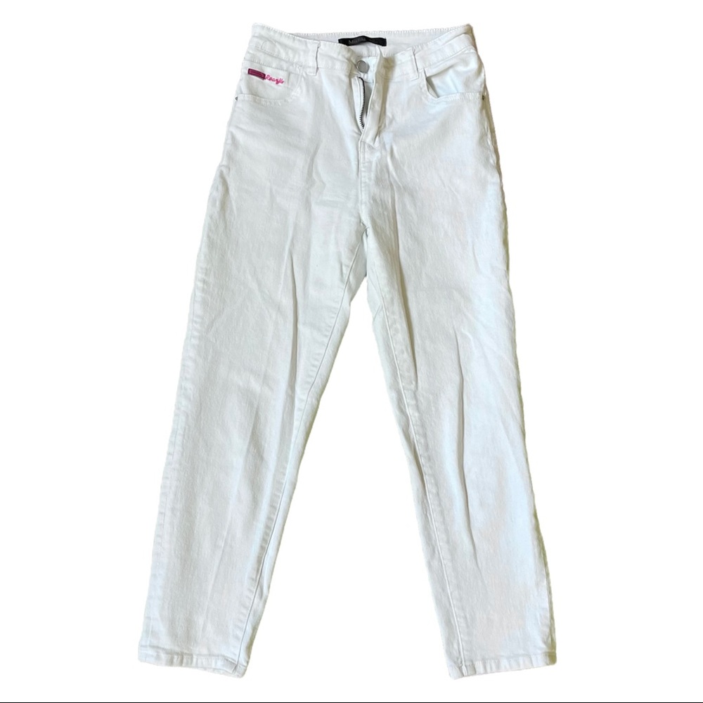 White Jeans by MixBlu